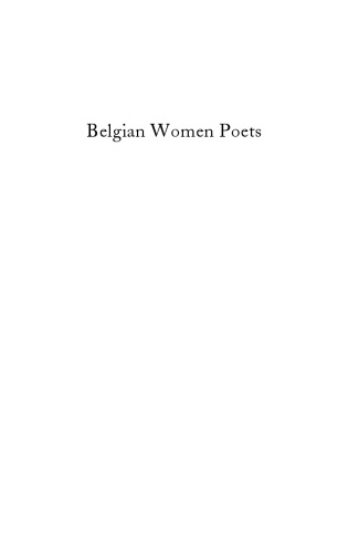 Belgian women poets : an anthology