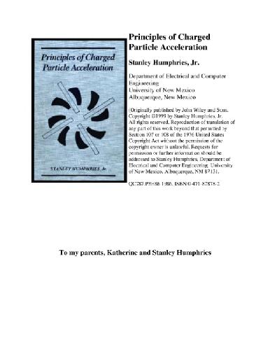 Principles of charged particle acceleration