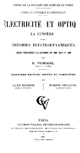 Electricite et optique