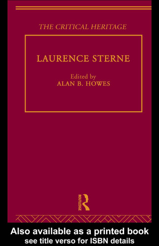 Laurence Sterne : the critical heritage