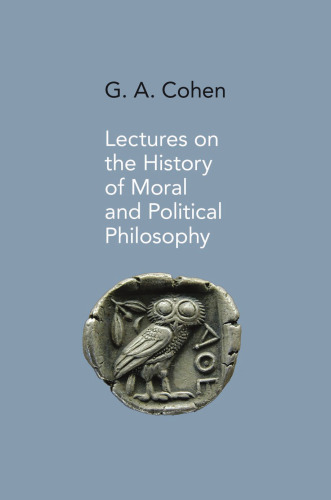 Lectures on the history of moral and political philosophy