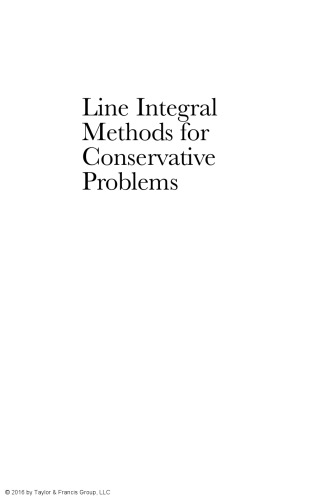 Line integral methods for conservative problems