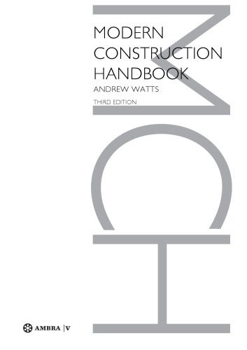 Modern Construction Handbook