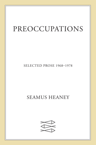 Preoccupations : selected prose, 1968-1978