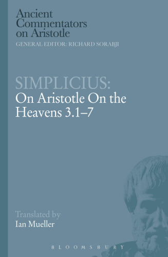 Simplicius : on Aristotle on the heavens 3.1-7