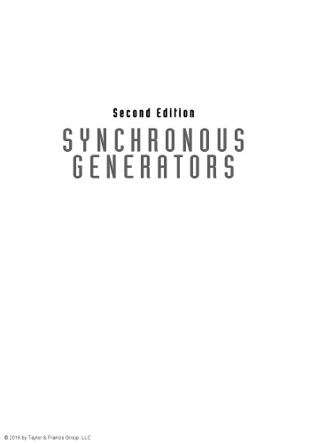 Synchronous generators