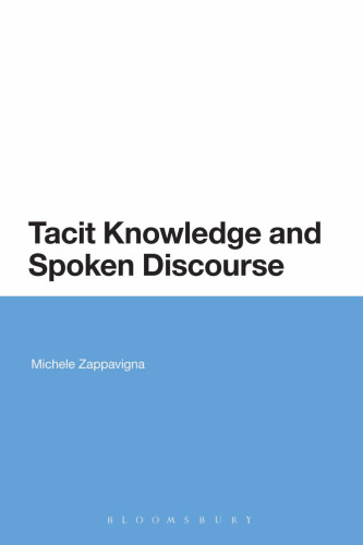 Tacit knowledge and spoken discourse