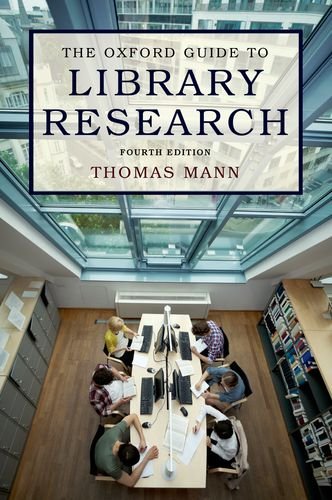 The Oxford guide to library research