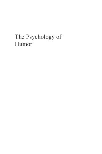 The psychology of humor : a reference guide and annotated bibliography