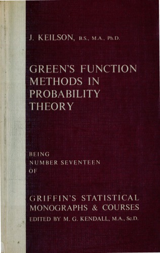 Green's function methods in probability theory