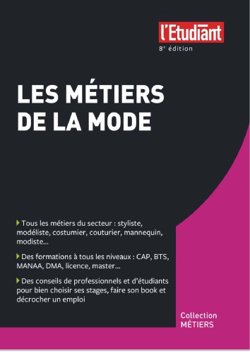 Les métiers de la mode