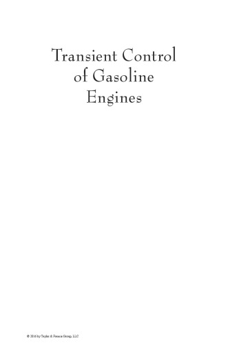 Transient Control of Gasoline Engines