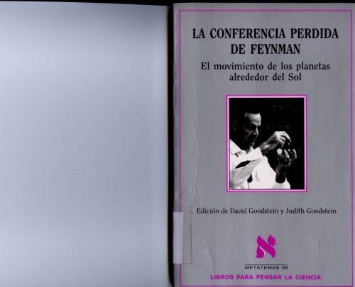 La conferencia perdida de feynman : el movimiento de los planetas alrededor del sol