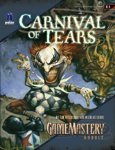 Pathfinder: GameMastery Module E1: Carnival of Tears