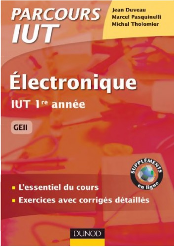 Électronique : IUT 1re année