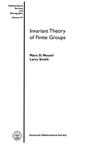 Invariant theory of finite groups