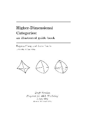 Higher-dimensional categories: an illustrated guide book