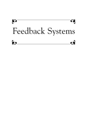 Feedback systems: input-output properties