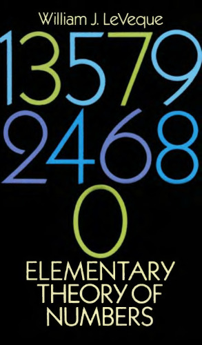 Elementary theory of numbers