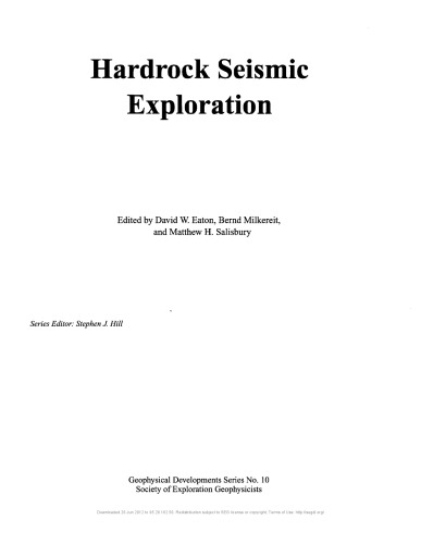 Hardrock Seismic Exploration