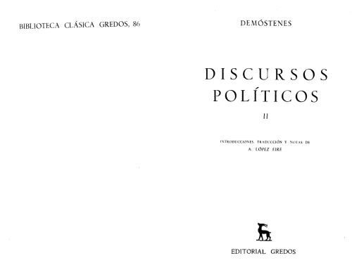 Discursos Politicos 2 / Political speeches