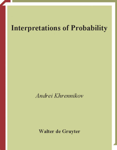 Interpretations of probability