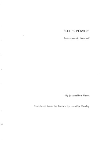 Sleep's powers