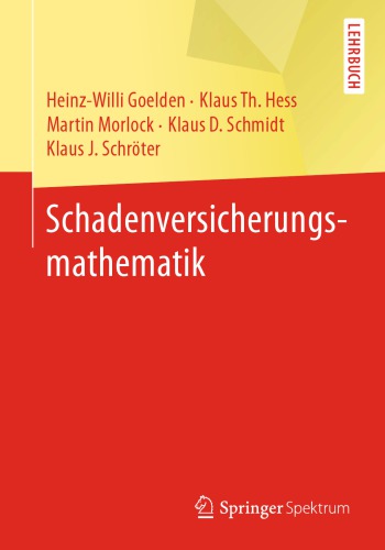 Schadenversicherungsmathematik