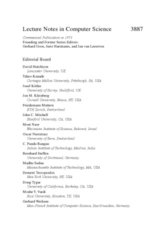 LATIN 2006: Theoretical Informatics: 7th Latin American Symposium, Valdivia, Chile, March 20-24, 2006. Proceedings