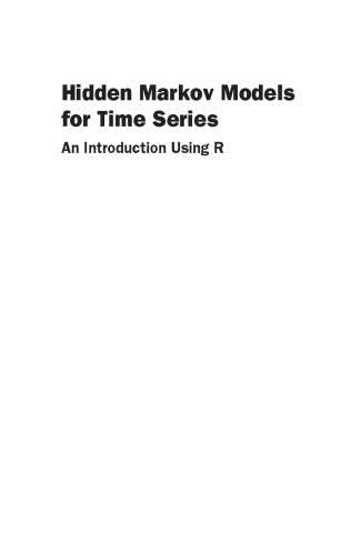 Hidden Markov Models for Time Series: An Introduction Using R