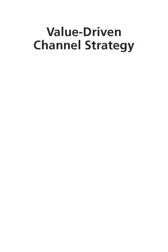 Value-driven channel strategy : extending the lean approach