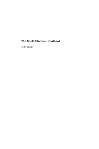 Shell Bitumen Handbook, sixth edition