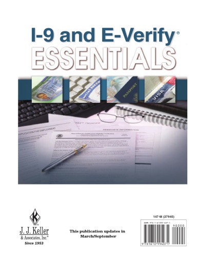 I-9 and E-Verify essentials