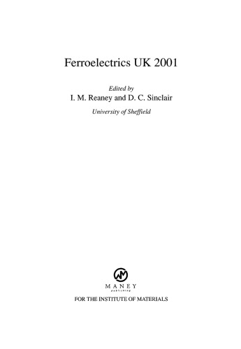 Ferroelectrics UK 2001