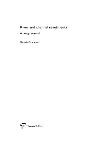 River and channel revetments : a design manual