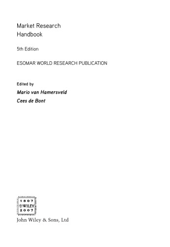 Market Research Handbook