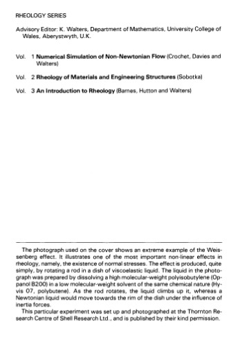 An Introduction to Rheology