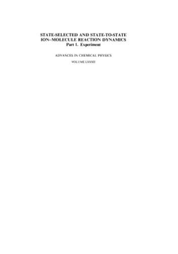 State-Selected and State-to-State Ion-Molecule Reaction Dynamics. Experiment