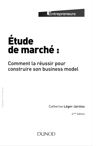 Etudes de marche: Comment la  réussir  pour construire son business model