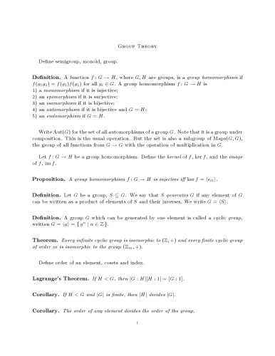 Abstract algebra [Lecture notes]