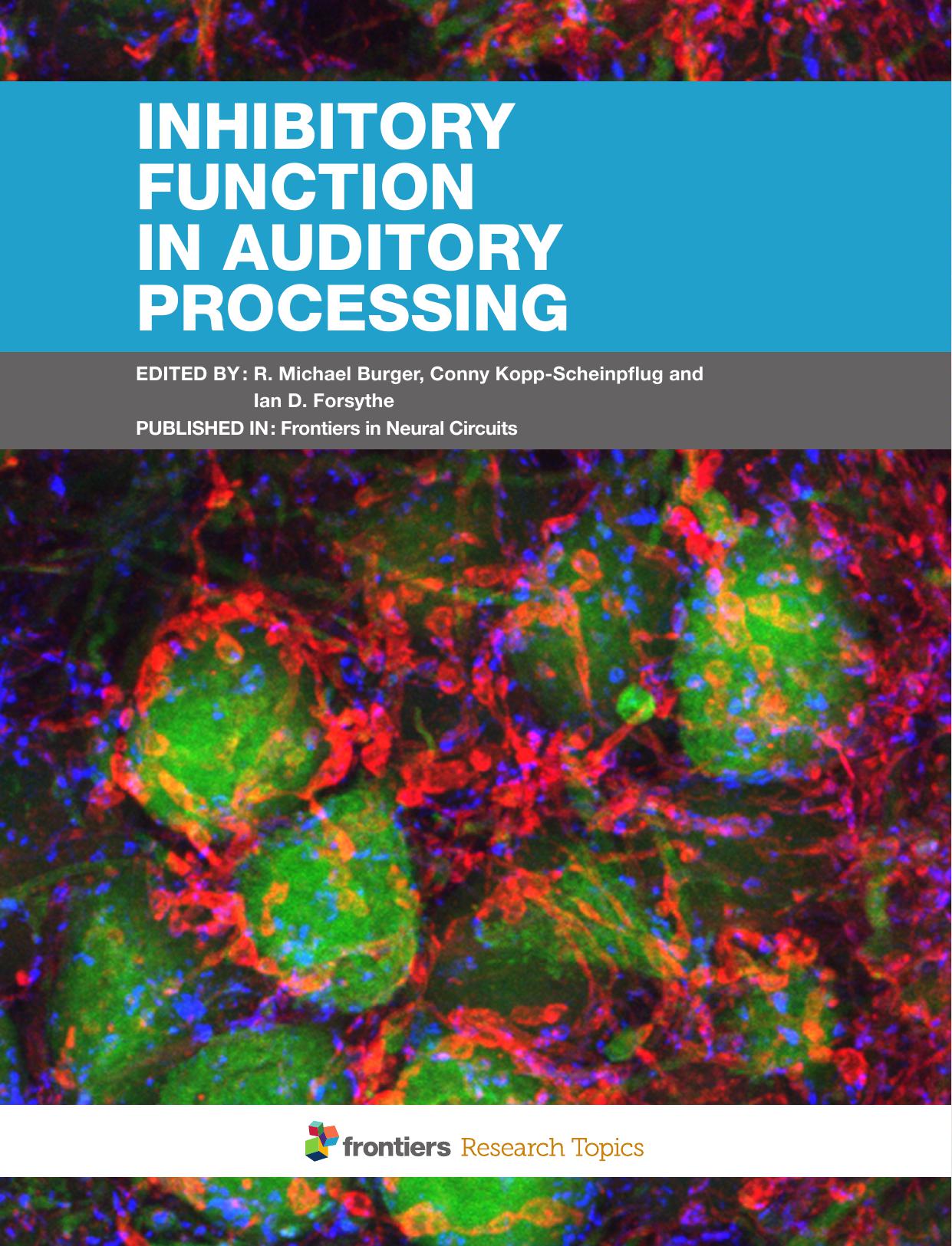 Inhibitory Function in Auditory Processing