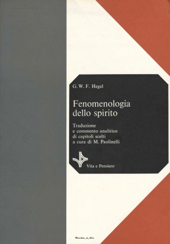 Fenomenologia dello spirito