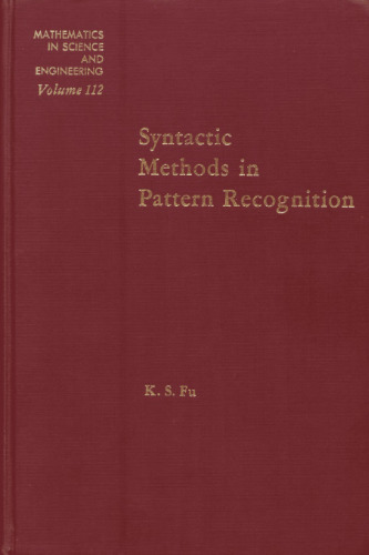 Syntactic Methods in Pattern Recognition