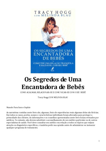 Os Segredos de uma Encantadora de Bebês