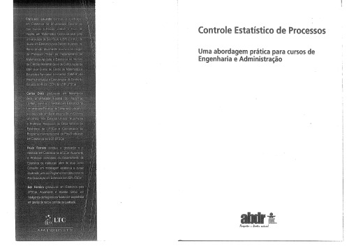 Controle Estatístico de Processos