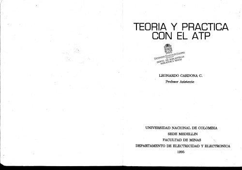 TEORIA Y PRACTICA CON EL ATP