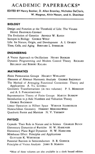 Representation theory of finite groups