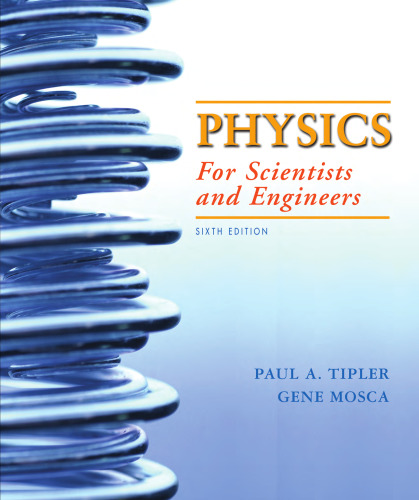 Physics for Scientists and Engineers