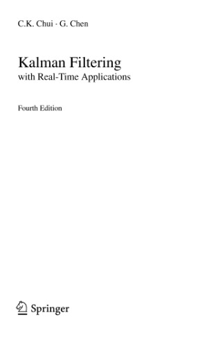 Kalman filtering: with real-time applications