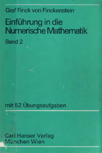 Einfuehrung in die numerische Mathematik